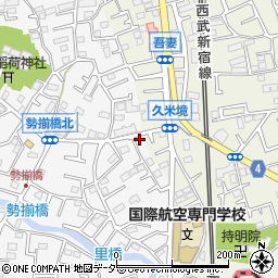 埼玉県所沢市久米361-6周辺の地図
