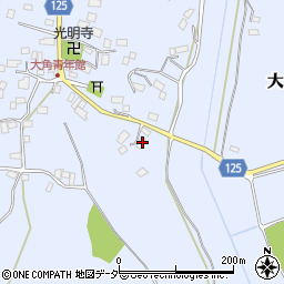 千葉県香取市大角661周辺の地図