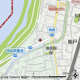 千葉県松戸市小山24周辺の地図