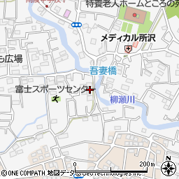 埼玉県所沢市久米1699-3周辺の地図