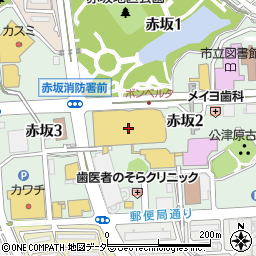 ボンベルタ成田周辺の地図