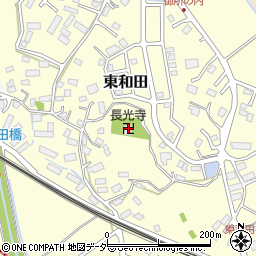 長光寺周辺の地図