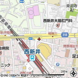 山一管理センター株式会社　西新井東口店周辺の地図