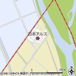 日本アルス周辺の地図