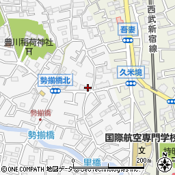 埼玉県所沢市久米365-9周辺の地図
