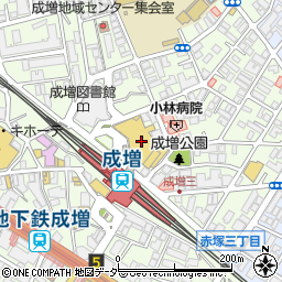 チケット大黒屋・成増駅北口店周辺の地図
