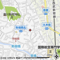 埼玉県所沢市久米366-4周辺の地図