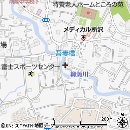 埼玉県所沢市久米1641-3周辺の地図