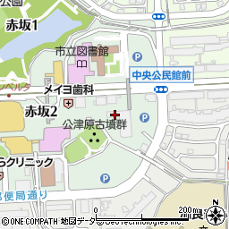 成田市立　赤坂保育園周辺の地図