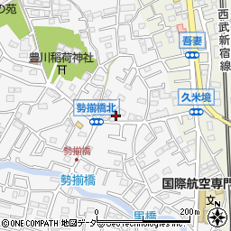 埼玉県所沢市久米368-4周辺の地図
