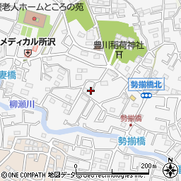 埼玉県所沢市久米1604-3周辺の地図