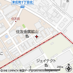 住友金属鉱山株式会社　機能性材料事業部青梅事業所　総務部資材購買グループ周辺の地図