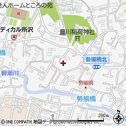 埼玉県所沢市久米1604-2周辺の地図