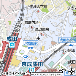串焼き 野菜巻き専門店 九四八 成田店周辺の地図