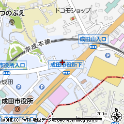 イタリアーノ成田店周辺の地図