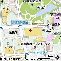 フットフォーライフボンベルタ成田店周辺の地図