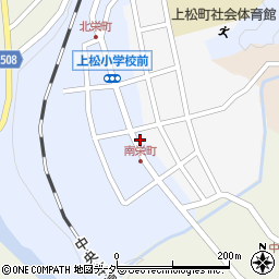 上松タイヤ商会周辺の地図