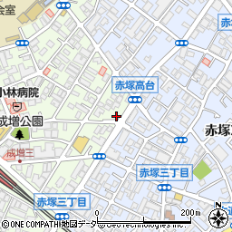 区立赤塚高台集会所周辺の地図