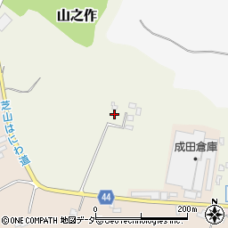 千葉県成田市山之作478周辺の地図