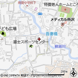 埼玉県所沢市久米1697-2周辺の地図
