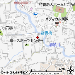 埼玉県所沢市久米1698-10周辺の地図