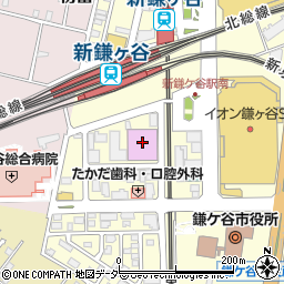 メガサイバー新鎌ケ谷店周辺の地図