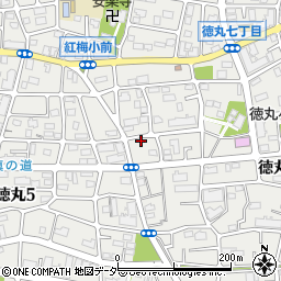 徳丸ハイツ周辺の地図
