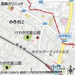 住友生命保険相互会社　東京西支社青梅支部周辺の地図