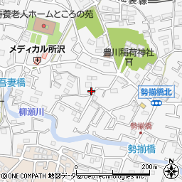 埼玉県所沢市久米1575-1周辺の地図