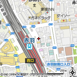 京の里久 赤羽店周辺の地図