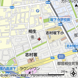 東京都板橋区相生町25周辺の地図
