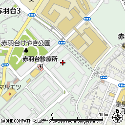 〒115-0053 東京都北区赤羽台の地図