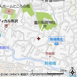 埼玉県所沢市久米1583周辺の地図