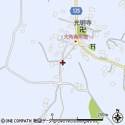 千葉県香取市大角616周辺の地図
