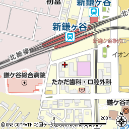メルベーユ新鎌周辺の地図