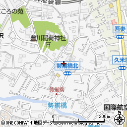 埼玉県所沢市久米372-10周辺の地図