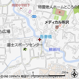 埼玉県所沢市久米1700-7周辺の地図