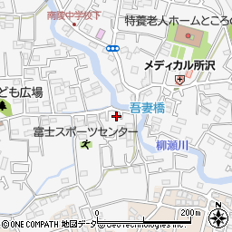 埼玉県所沢市久米1702-5周辺の地図