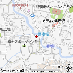 埼玉県所沢市久米1698-5周辺の地図