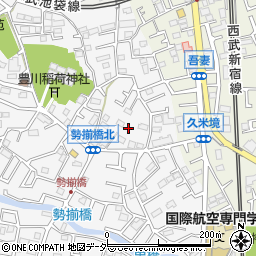 埼玉県所沢市久米367-1周辺の地図