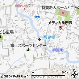 埼玉県所沢市久米1702-7周辺の地図