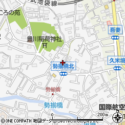 埼玉県所沢市久米371-1周辺の地図