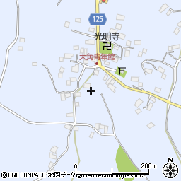 千葉県香取市大角618周辺の地図