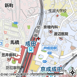 ファーストステージ成田周辺の地図