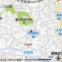 埼玉県所沢市久米372-1周辺の地図