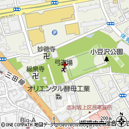 東京都板橋区小豆沢3丁目周辺の地図