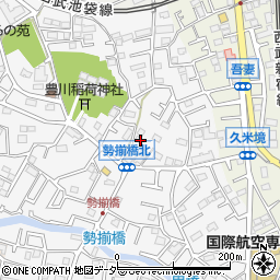 埼玉県所沢市久米370-5周辺の地図