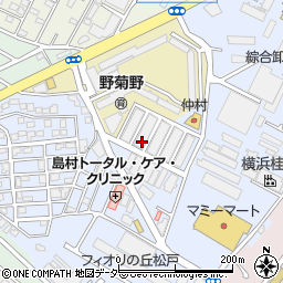 松戸市場整体院周辺の地図