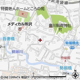 埼玉県所沢市久米1575周辺の地図
