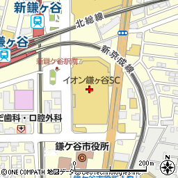 未来屋書店鎌ヶ谷店周辺の地図